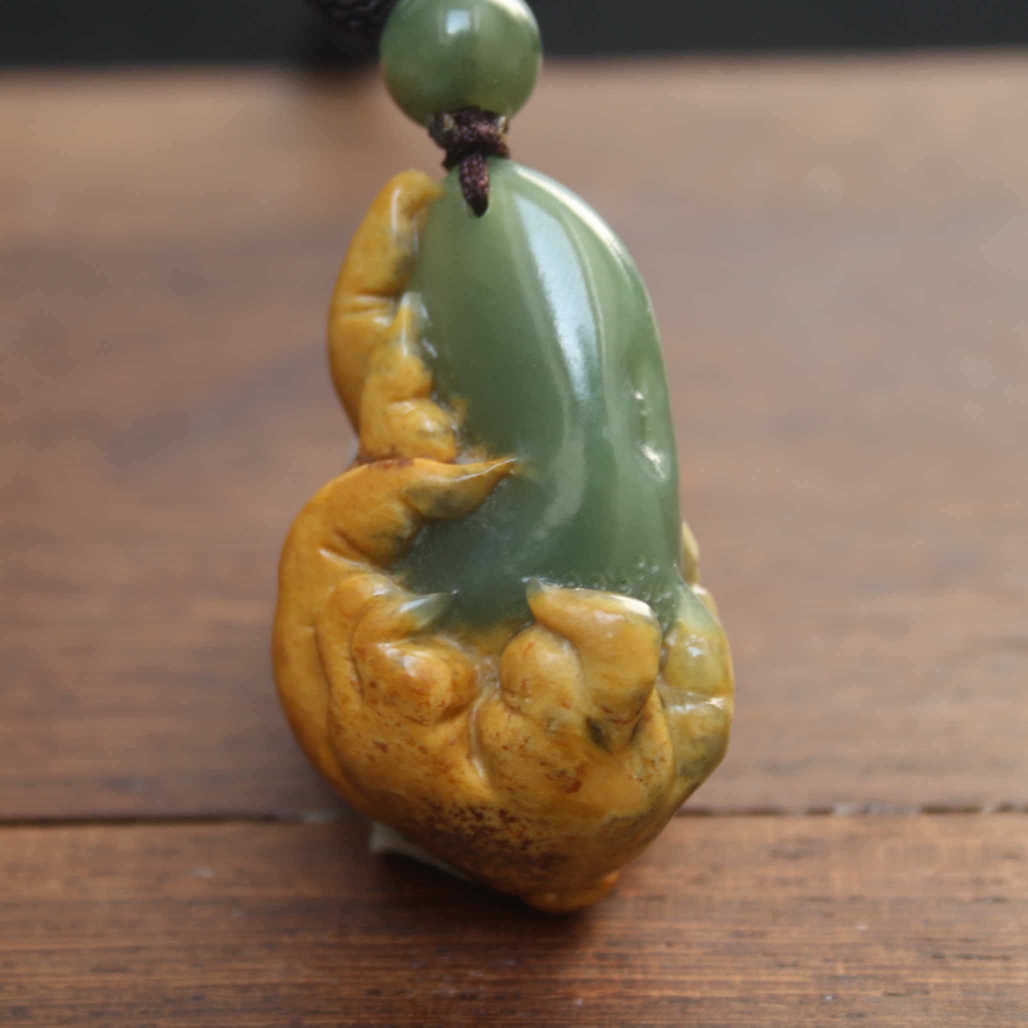 正品岫岩玉吊坠河磨玉石和田玉籽料石来运转玉佩挂件把件特价包邮