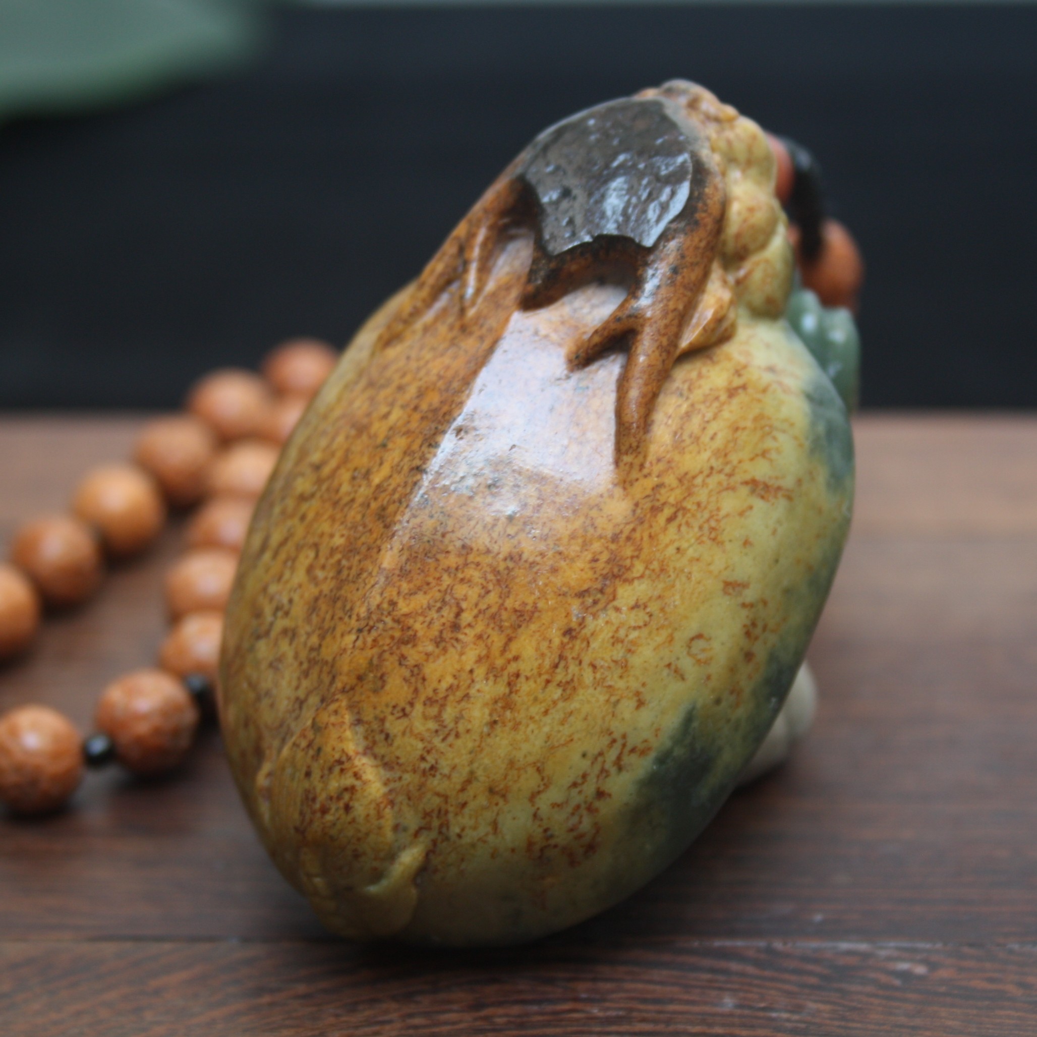 正品河磨玉石和田玉籽料岫岩玉坠糖玉龙龟手把件吊坠挂件特价包邮