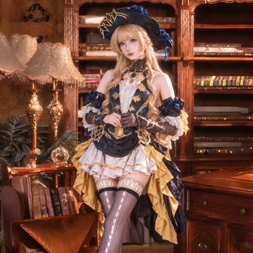 原神娜维娅枫丹cos服套装女装