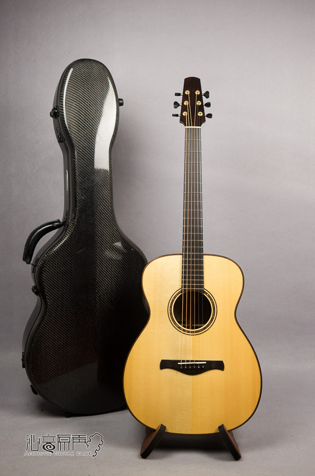 Jeff Traugott model 00美国大师手工吉他 巴西玫瑰木 沁音原声