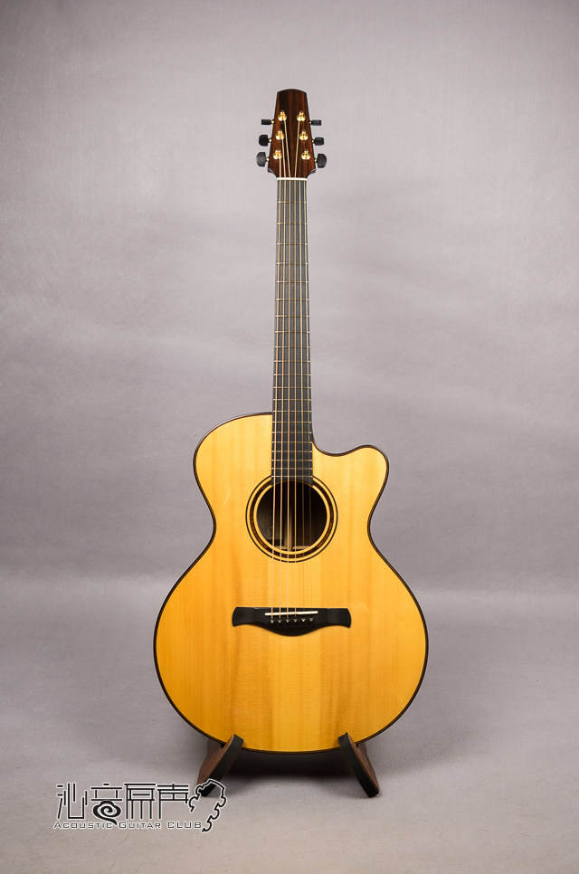 Jeff Traugott model R美国大师手工吉他 巴西玫瑰木 沁音原声