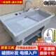 石英石洗衣池台盆一体阳台室外洗手盆家用庭院水池户外洗手池水槽