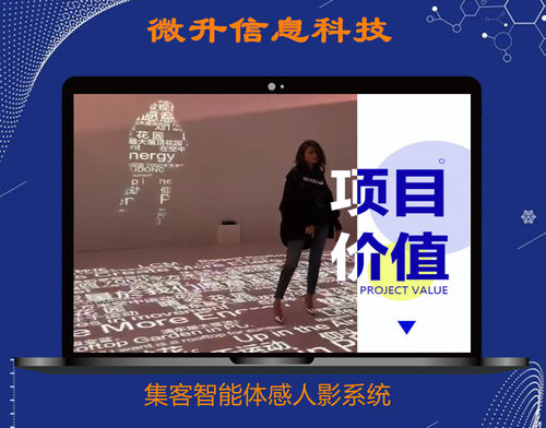 微升趣味科技人影体感互动