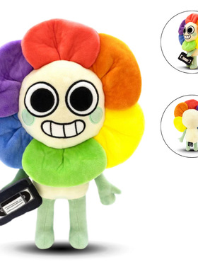 跨境新品Dandy's World丹迪的世界周边毛绒玩具公仔万圣节礼物