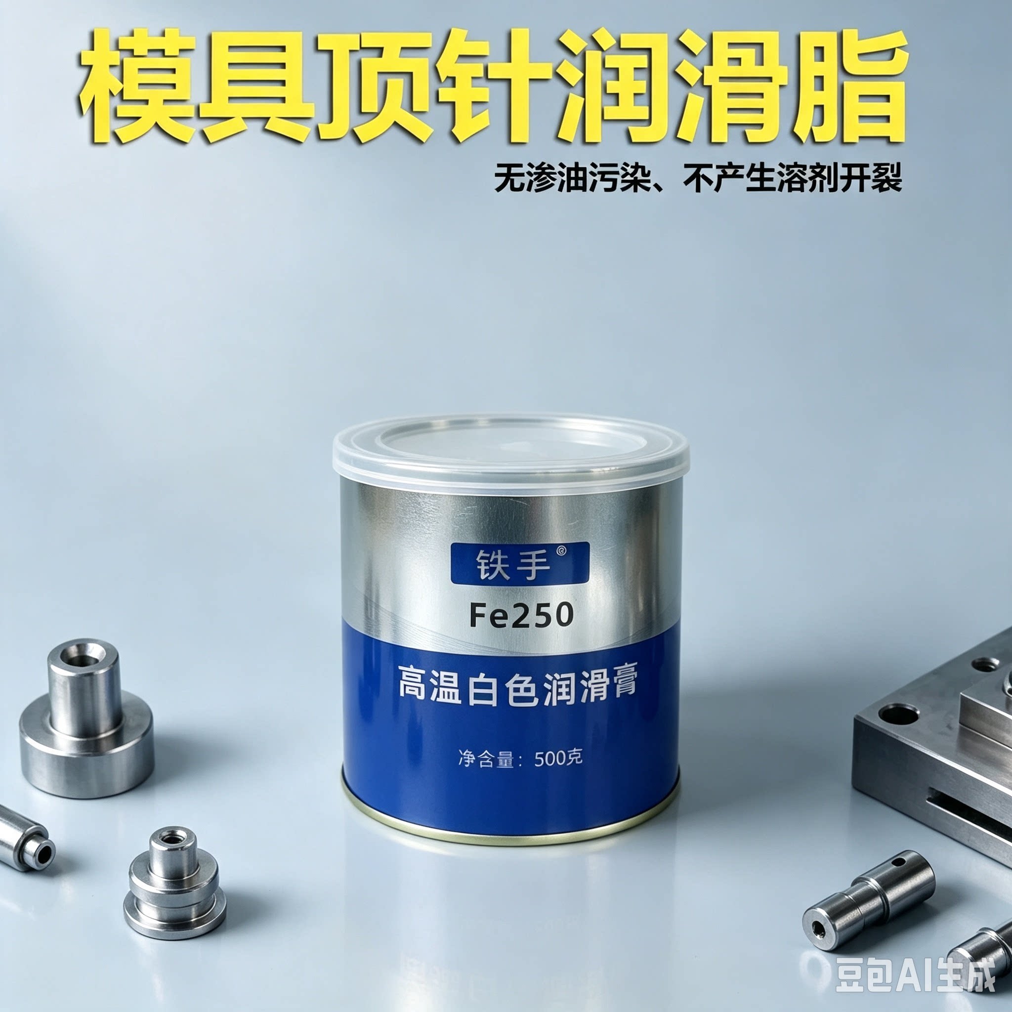模具顶针用高温白油防烧结斜顶油图片