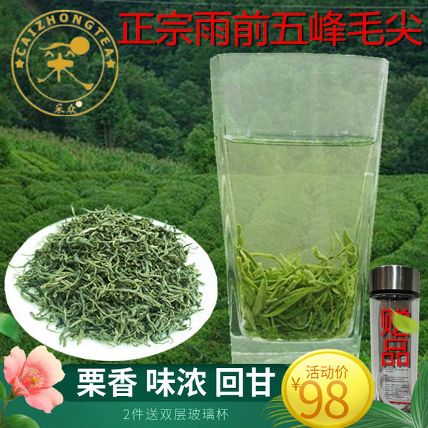 现货2026年新茶五峰毛尖 采众雨前500g湖北宜昌邓村绿茶萧氏茗茶