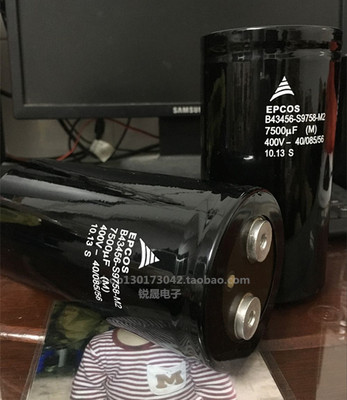 全新 德国EPCOS B43456-S9758-M2 400V7500UF 螺丝脚