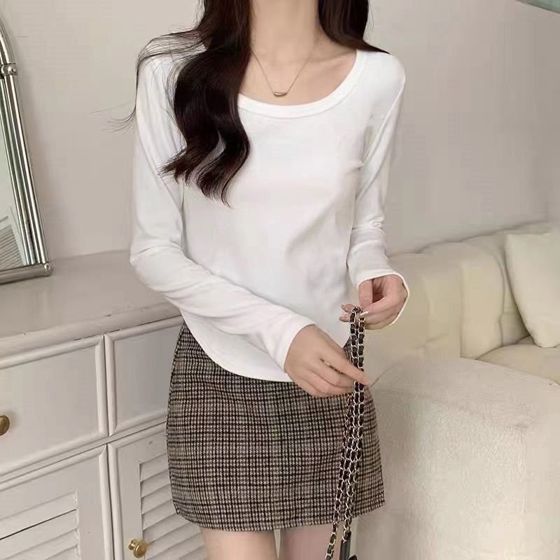 大牌剪标撤柜德绒打底衫女内搭