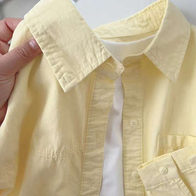 品牌剪标撤柜轻奢高档长袖衬衫女