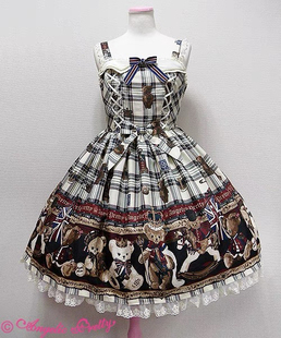 连衣裙小物 泰迪熊jsk