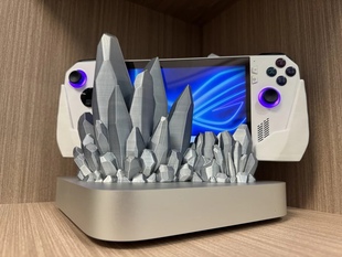 Rog ally水晶底座rog掌机专用底座 玩家国度掌机底座水晶底座支架