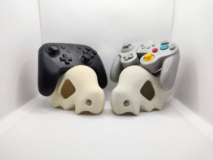 宝可梦卡拉卡拉头骨switch手柄 PS5手柄Xbox游戏手柄支架桌面摆件