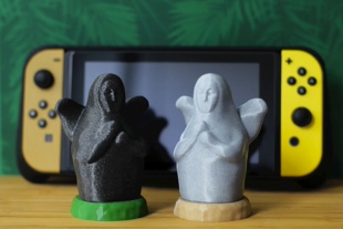 塞尔达传说周边海拉鲁女神像摆件 海利亚女神 switch游戏卡带收纳