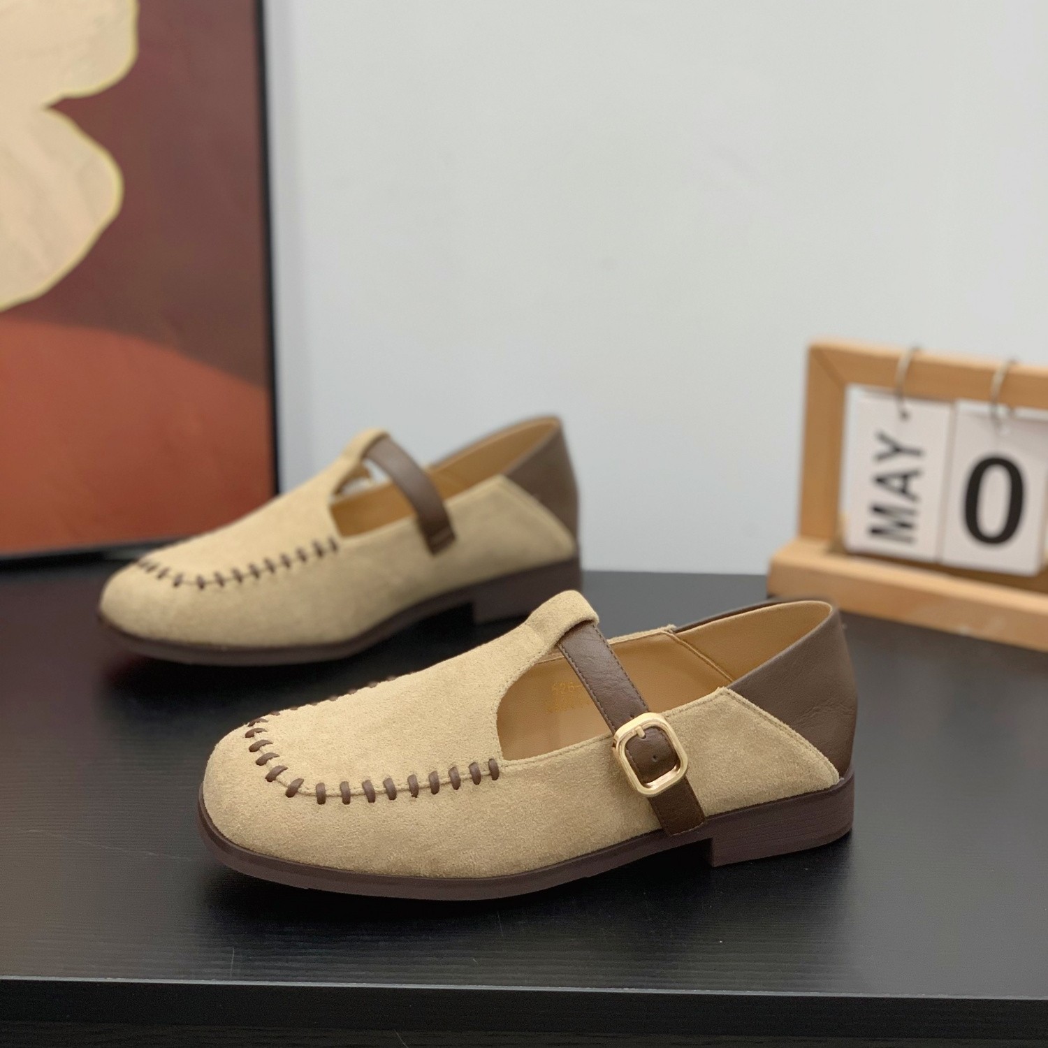 小众设计感复古玛丽珍鞋女2026新款春季超火平底百搭英伦两穿单鞋,女鞋,玛丽珍鞋,淘宝优惠券,粉丝福利购,淘宝优惠卷