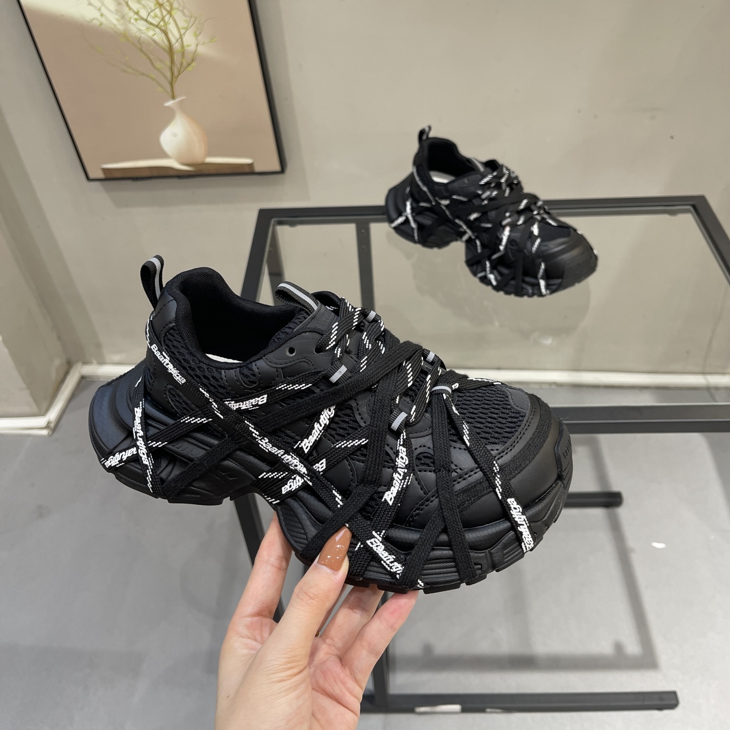 时髦感足足~小众厚底复古老爹鞋