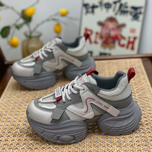 小个子增高老爹鞋复古运动熊猫鞋