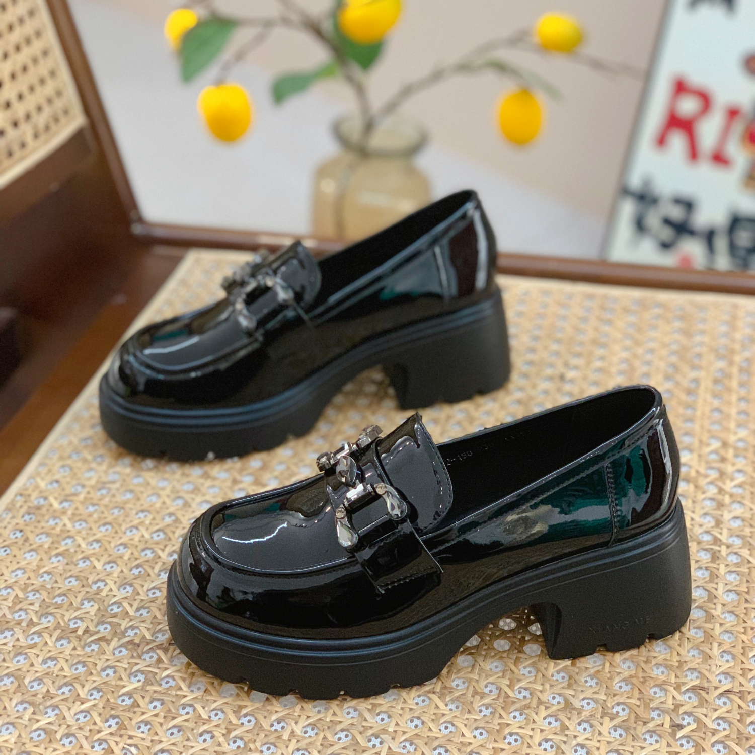 美出高级感~小个子显腿长乐福鞋