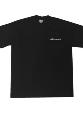 bboy嘻哈hiphop复古old school西海岸打底衫简约小领口加厚短袖