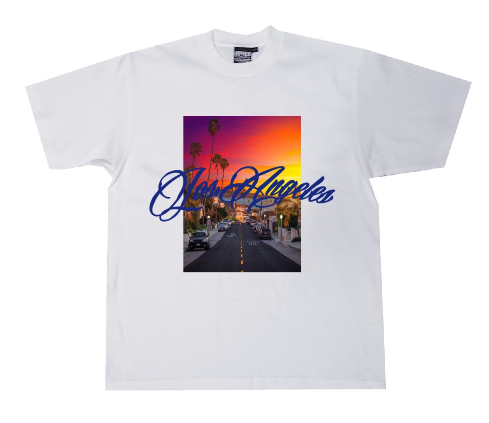 bboy宽松西海岸街头old school短袖重磅hiphop美式小领口复古T恤