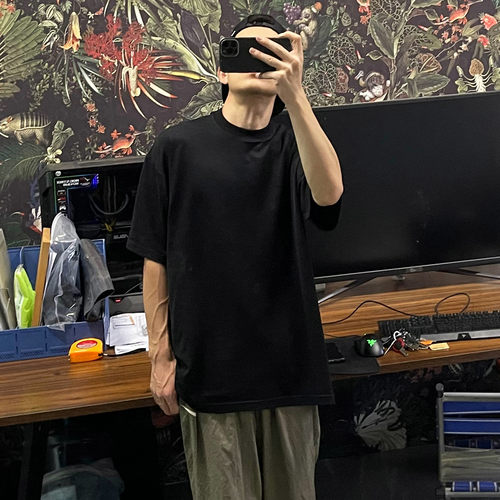 bkdmg短袖嘻哈青少年小领口