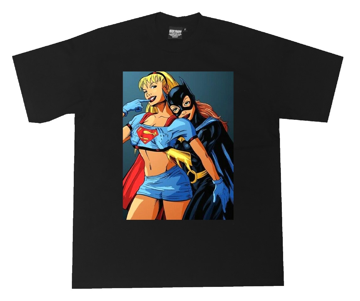 oldschool重磅舞美小领口T恤