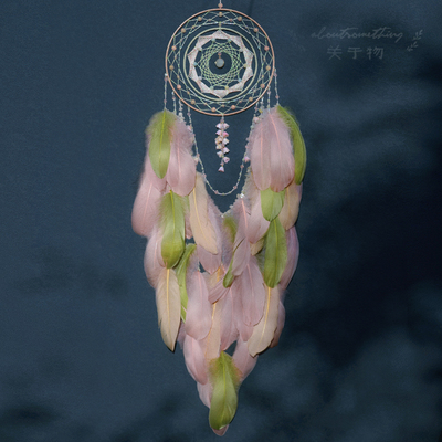 原创铃兰捕梦网手工材料包