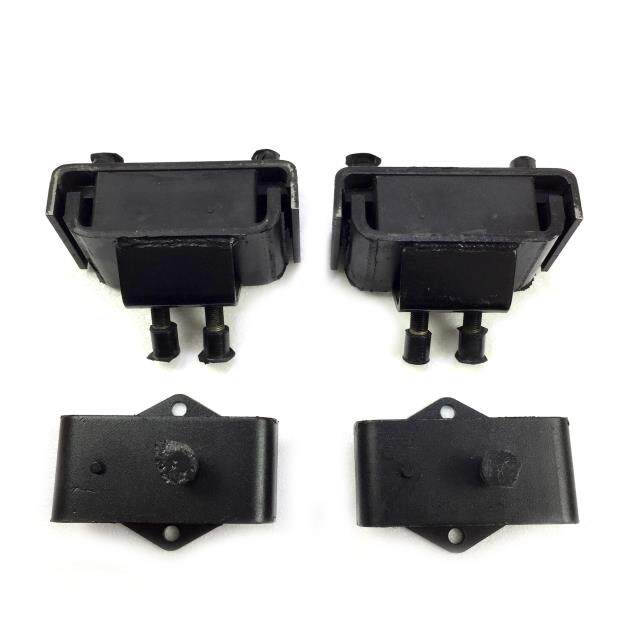 适配解放J6L发动机前后机脚垫胶垫B22A原厂汽车专用配件