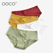 女棉少女日系韩版 4条装 莫代尔内裤 简约舒适学生中腰无痕透气抗菌
