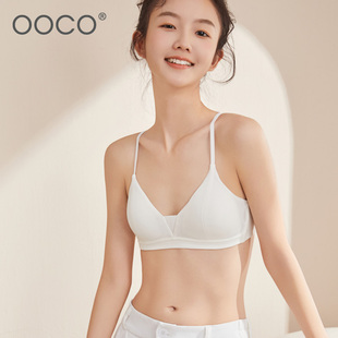 内衣女文胸夏季 三角杯无钢圈 薄款 小胸平胸专用莫代尔少女学生法式