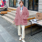 M007P135K2182022冬装新款羊羔毛毛呢外套女，女装毛呢外套，浙宝088
