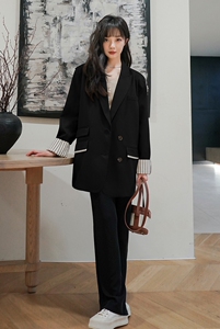 现货 M060P120K188   2022春装新款小西装外套女图片