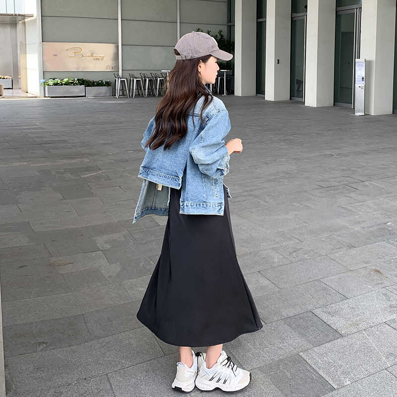 现货M652P145K1982024春秋装新款不规则牛仔外套女,女装短外套,浙宝088