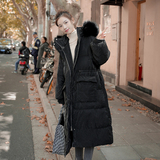 现货X908P185K2682022冬装新款大毛领长款羽绒服外套女，女装棉衣/棉服，浙宝088