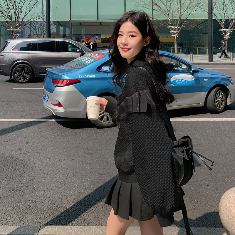 现货M506P135K1882024春装新款棒球服小香风外套女2色,女装短外套,浙宝088