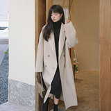 羊绒版M176P285K3982022冬装新款双面毛呢外套羊毛大衣，女装毛呢外套，浙宝088