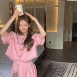 现货M529P135K1882024夏季新款小香风两件套装2色，女装套装/套裙，浙宝088