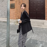 现货M666P110K1682024春秋装新款无领小西装宽松外套，女装西装，浙宝088