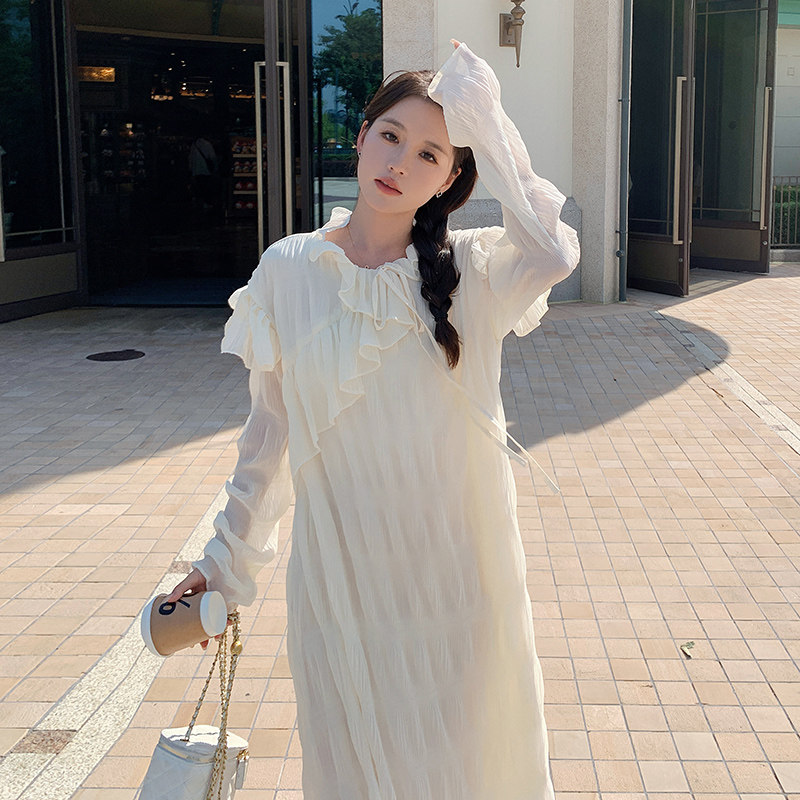 现货M655P115K1682024春夏装长款高品质中长款连衣裙,女装连衣裙,浙宝088