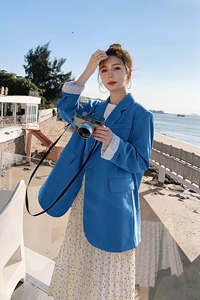 现货 X973P110K168 2022春装新款小西装外套女图片