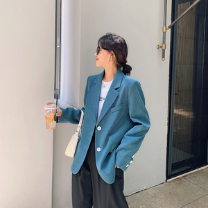 现货X816 P105 K168 2021秋装新款小西装外套女,女装西装,浙宝088