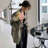 现货M061P120K1882024春秋装新款单排扣小西装外套，女装西装，浙宝088