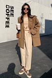 卡其色免烫高级感西装外套女2025年春秋新款时髦炸街小西服上衣，女装西装，浙宝088