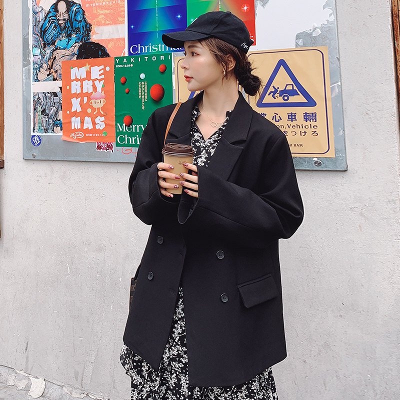 现货X1085P110K1682022秋装新款双排扣送腰带小西装外套,女装西装,浙宝088