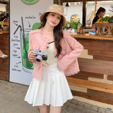 现货M501P130K1782024春装新款小香风单排扣外套女，女装短外套，浙宝088