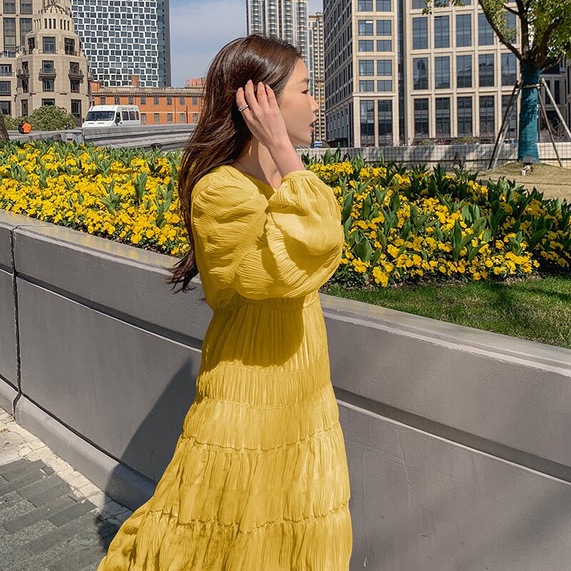 现货M526P115K1682024春夏装长款高品质中长款连衣裙,女装连衣裙,浙宝088