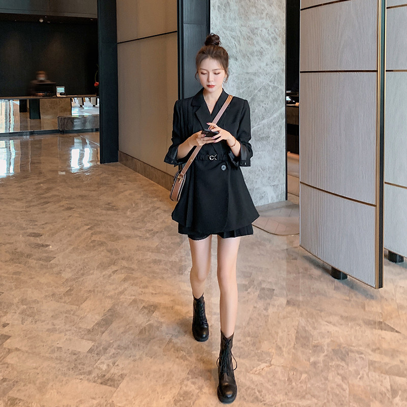 现货X975P120K1782022秋新款小西装外套两件套装P160K228,女装西装,浙宝088