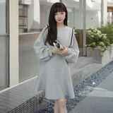 现货M150P115k1682024春秋装新款加厚针织卫衣连衣裙，女装连衣裙，浙宝088