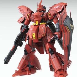 进口万代高达模型gundam MG SAZABI 沙扎比 夏亚敢达 Ver.KA 卡版