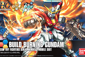 万代模型 HGBF 018 1/144 BG-011B 创战燃焰高达