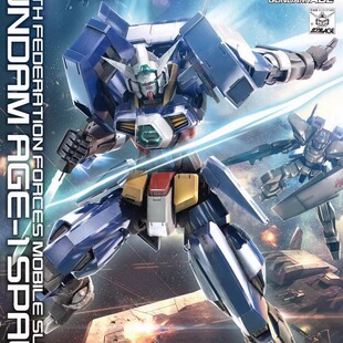 万代拼装模型 1/100 MG 敢达AGE高达 斯帕洛飞雀型极速装备 现货